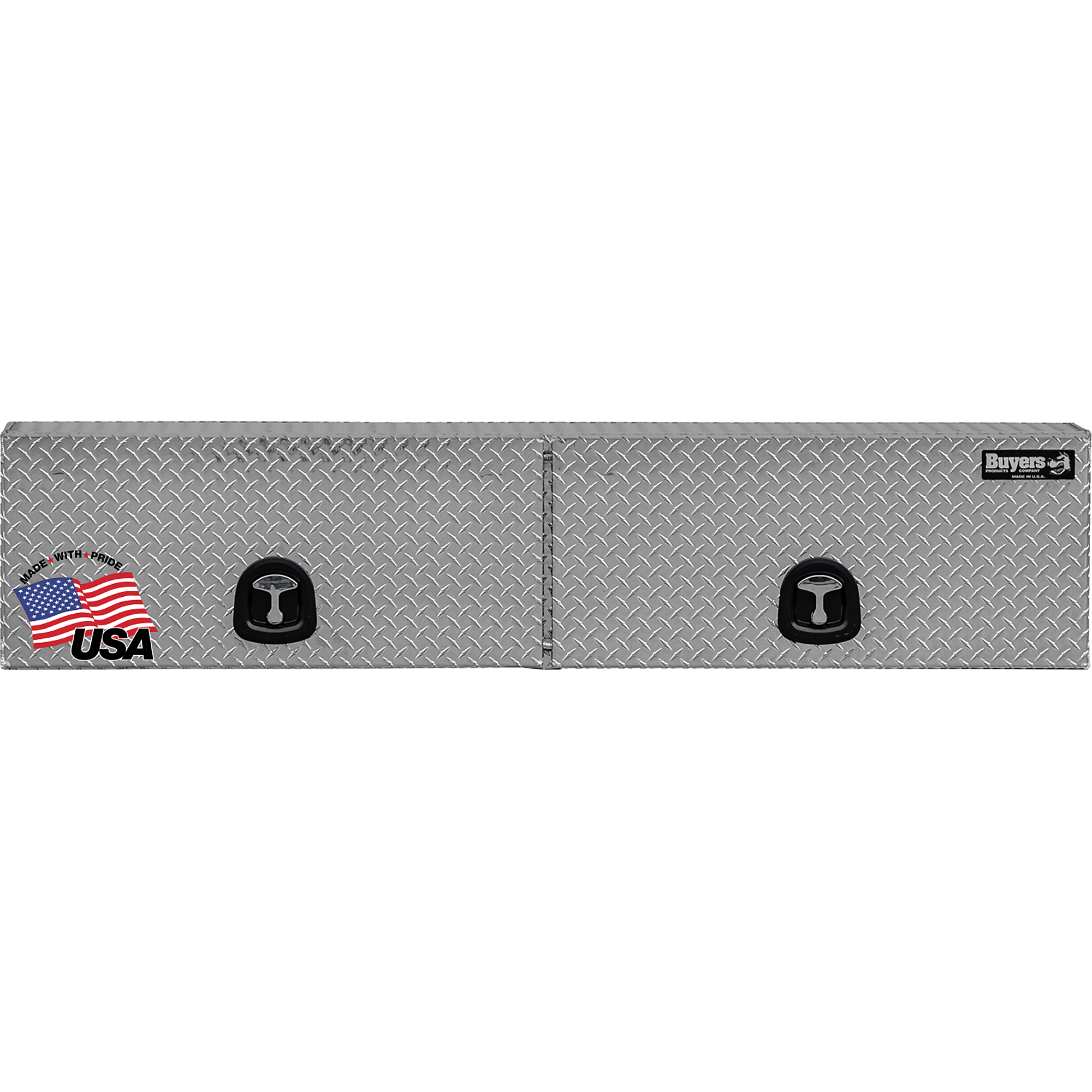 Buyers Products, 18x16x88 Diamond Tread Aluminum Topsider, Width 18 in, Material Aluminum, Color Finish Diamond Plate Silver, Model# 1701364